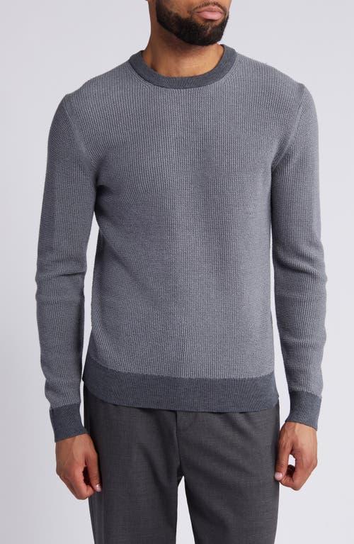 Theory Maden Novo Merino Wool Blend Crewneck Sweater Product Image