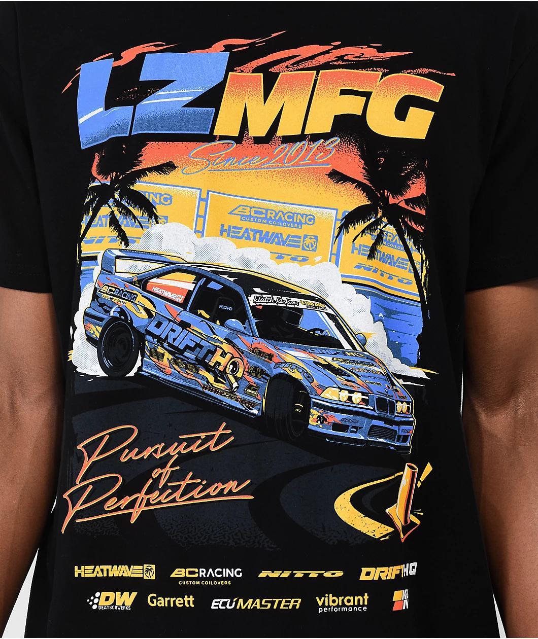 LZMFG Pursuit Black T-Shirt Product Image