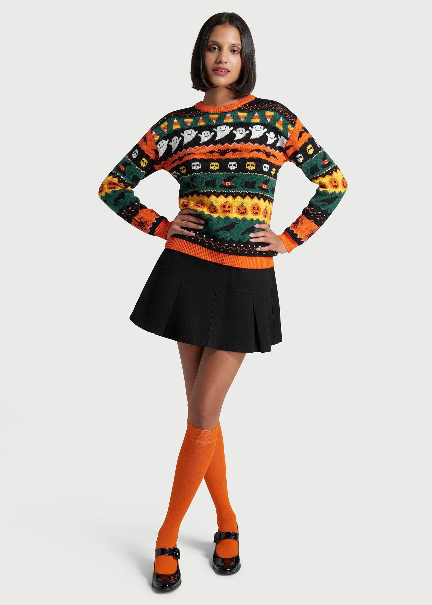 Fright Night Delight Fair Isle Sweater Product Image