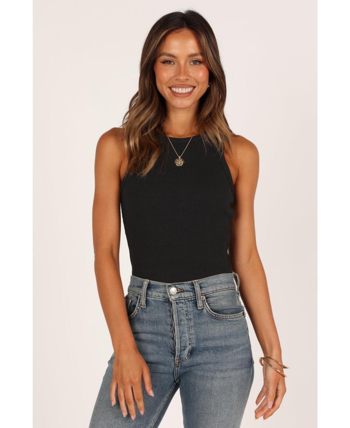 Petal & Pup Ari Ribbed Crop Tank Top Product Image