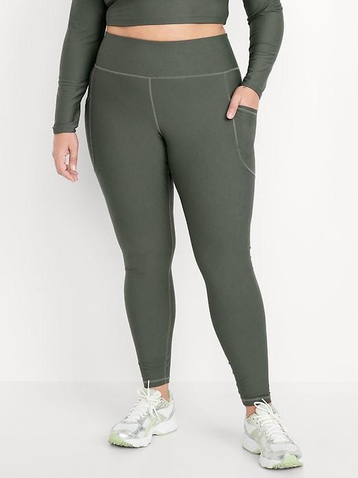 High-Waisted PowerSoft Full-Length Pocket Leggings Product Image