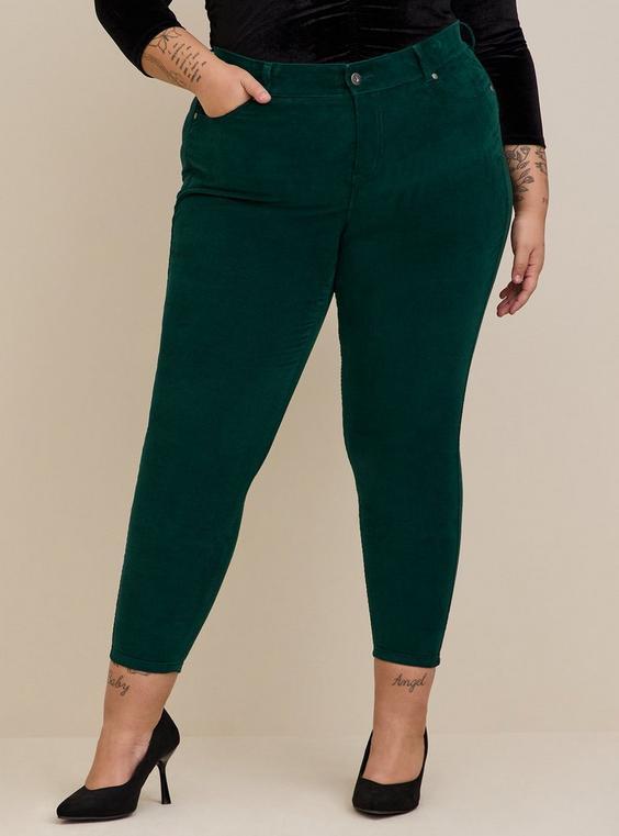 High-Rise Bombshell Skinny Corduroy Jeans Product Image