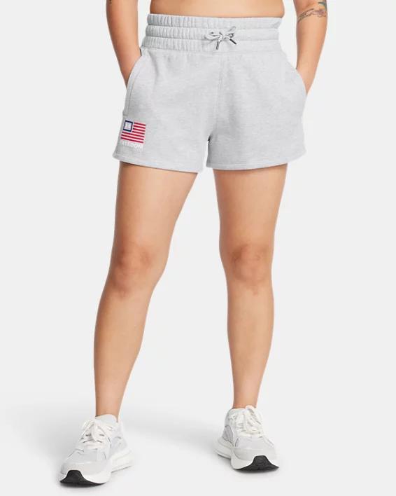 Women's UA Freedom Fleece Shorts Product Image