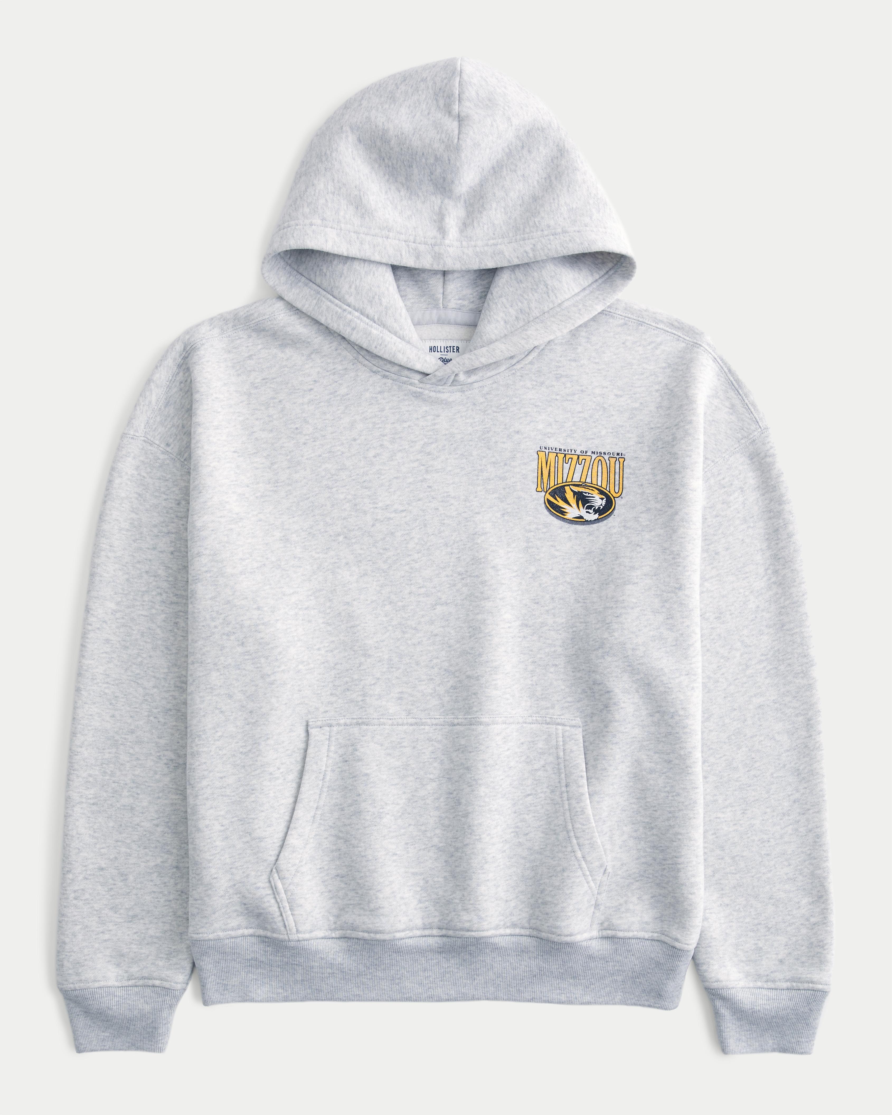 Boxy LSU Tigers Graphic Hoodie Product Image