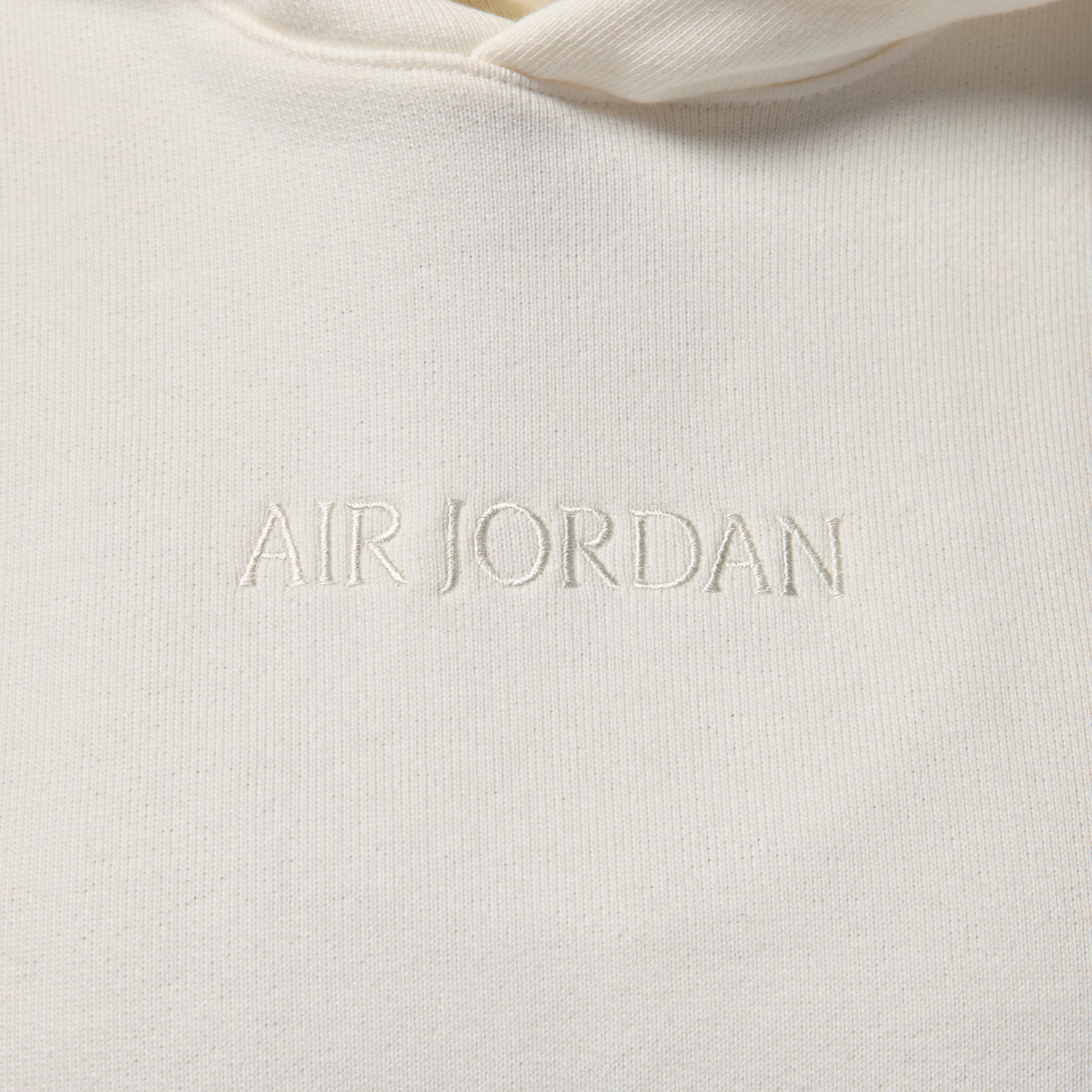 Jordan Mens Jordan Air Warm Fleece Pullover - Mens Sail Product Image