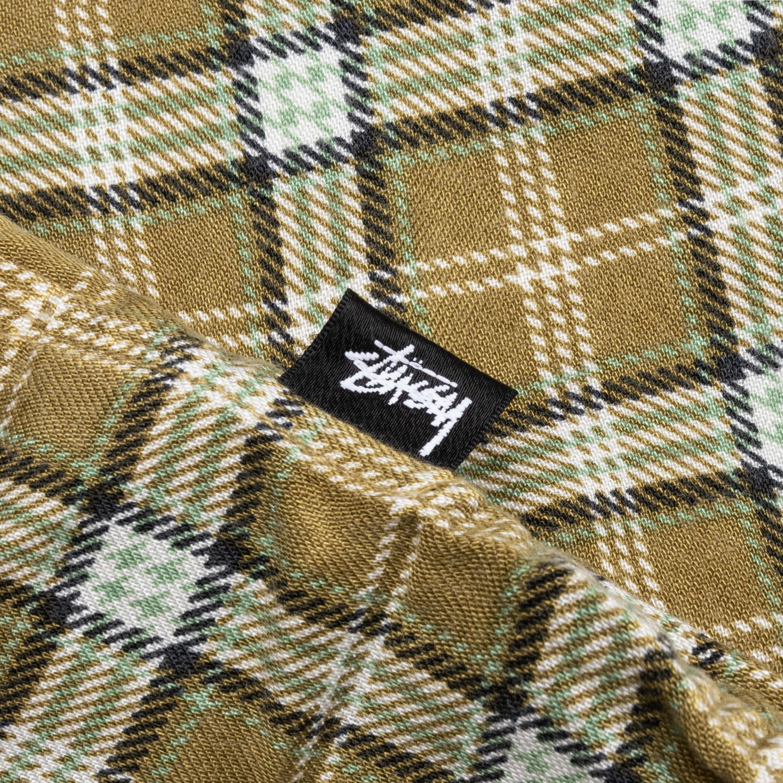 Matthew Plaid Shirt - Gold Male Product Image