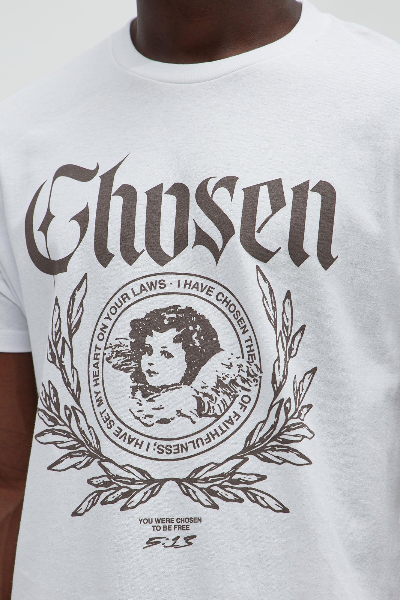 Chosen Short Sleeve Tee - White Product Image