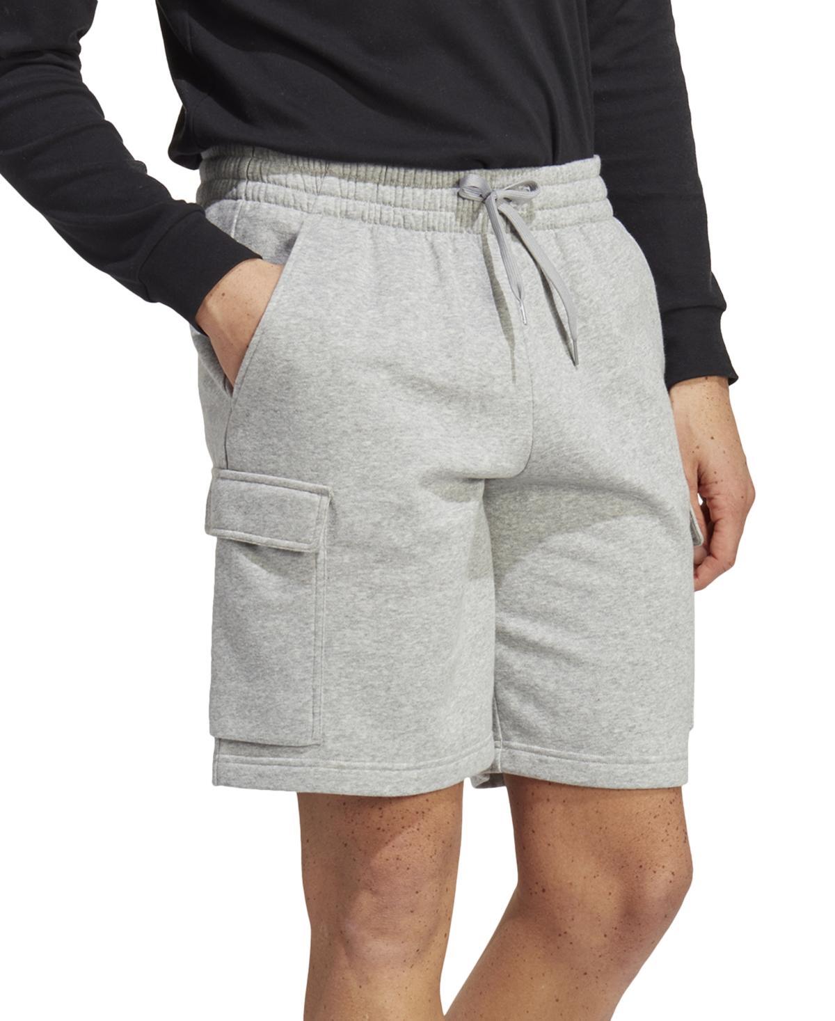 adidas Mens Essentials Fleece Cargo Shorts Product Image