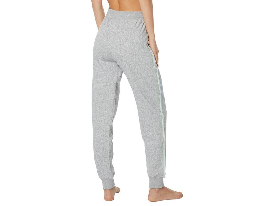 P.J. Salvage Neon Stripes Joggers (Heather Grey) Women's Pajama Product Image