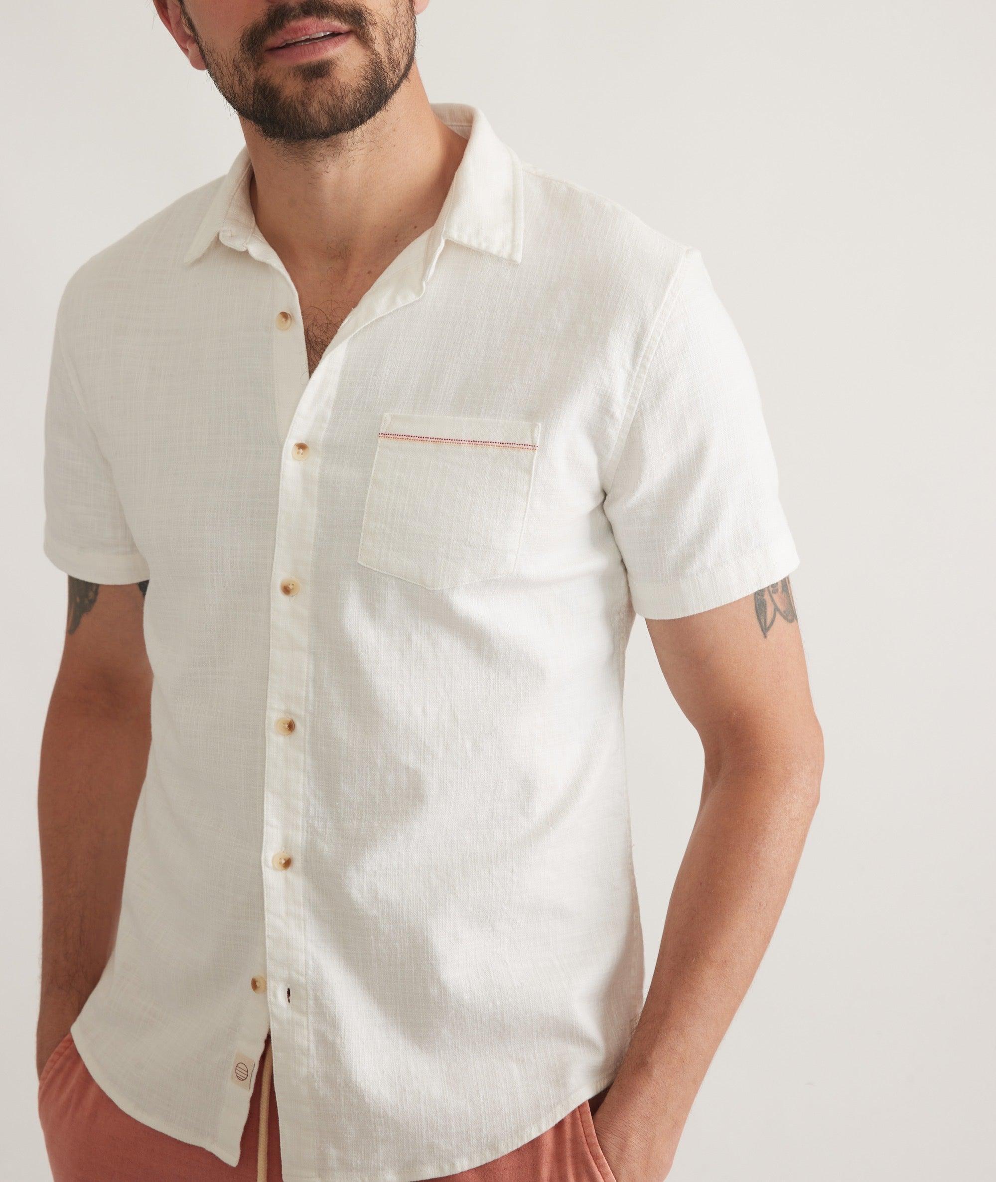 Stretch Selvage Short Sleeve Shirt Product Image