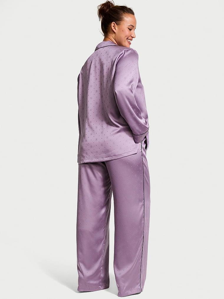 Satin Long Pajama Set Product Image