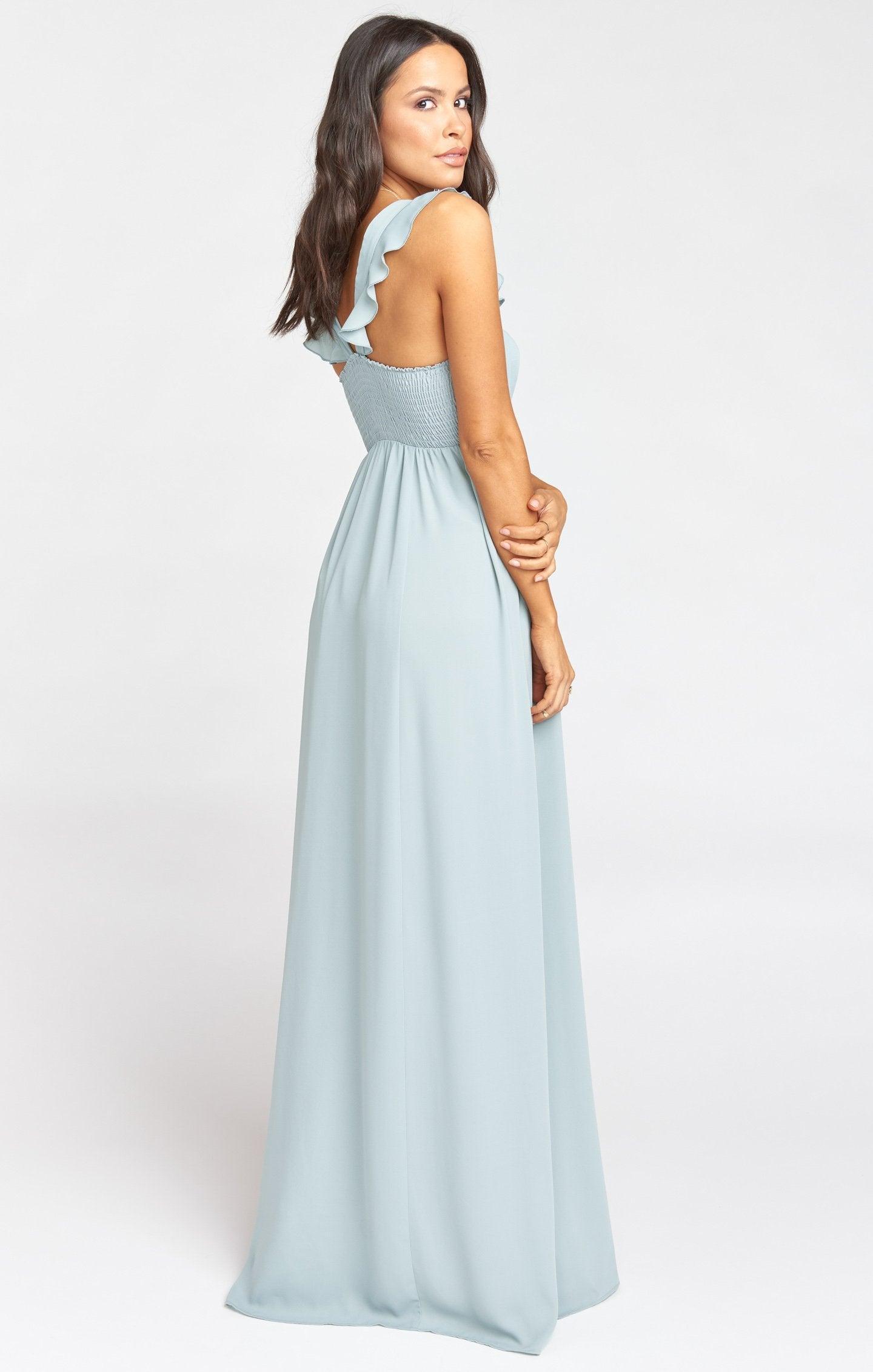 June Maxi Dress ~ Silver Sage Crisp Product Image