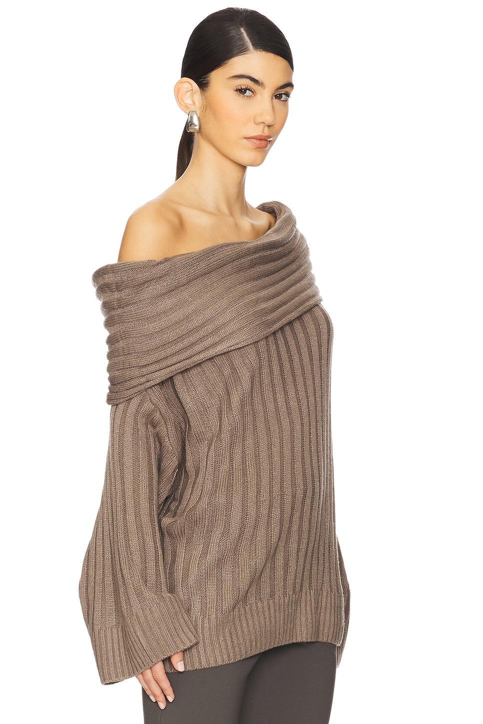 Oversized Off Shoulder Sweater WeWoreWhat Product Image