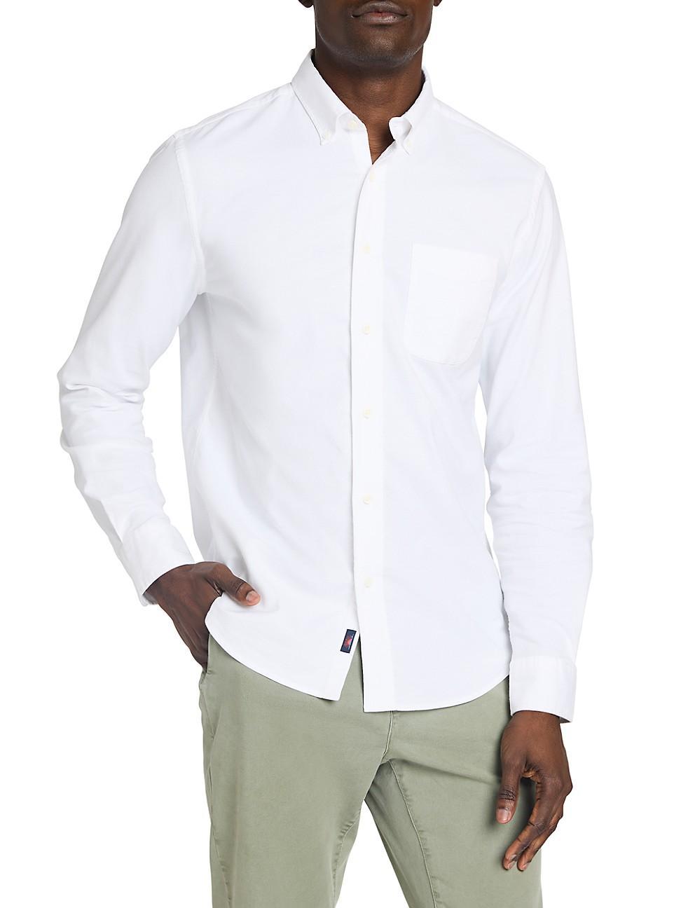 Mens Oxford Button-Up Shirt Product Image