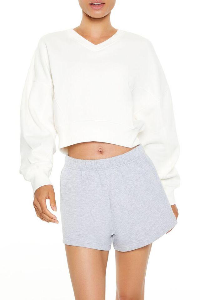 Cropped Fleece Pullover | Forever 21 Product Image