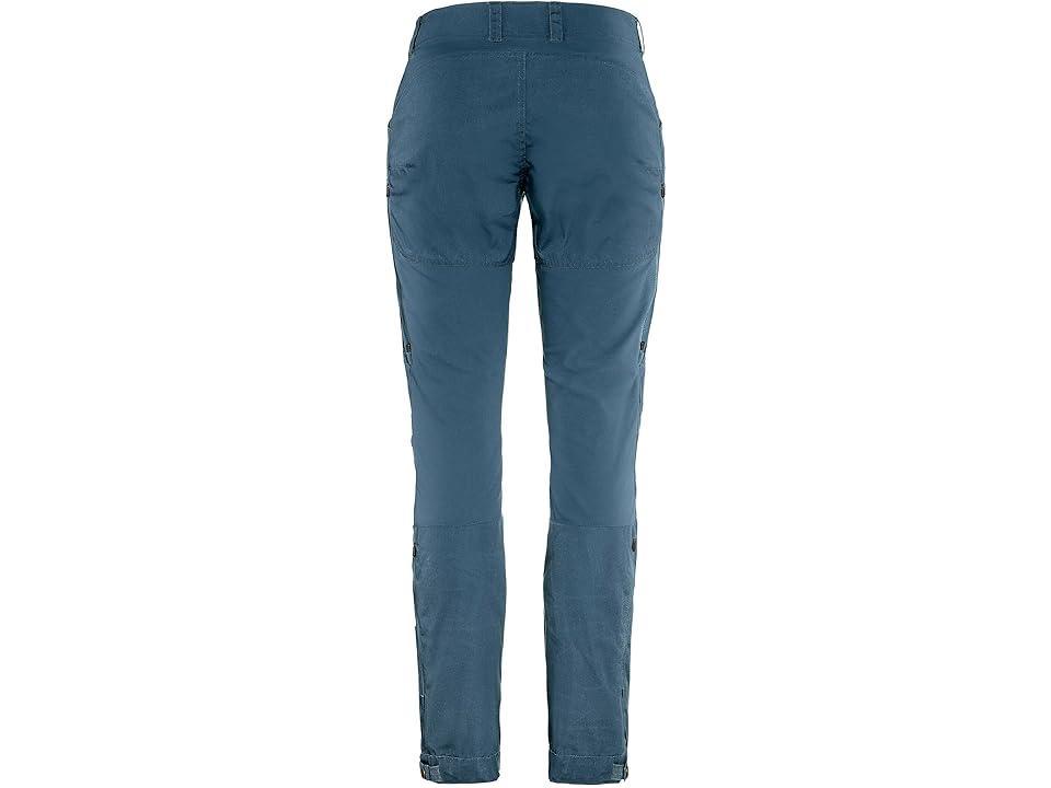 Fjallraven Keb Trousers Curved (Indigo ) Women's Outerwear Product Image