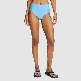 Women's High-Waist Swim Briefs Product Image