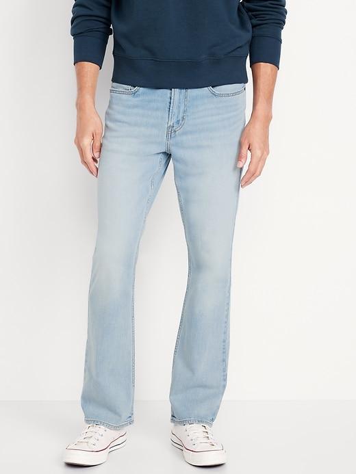 Five-Pocket Boot-Cut Pants Product Image