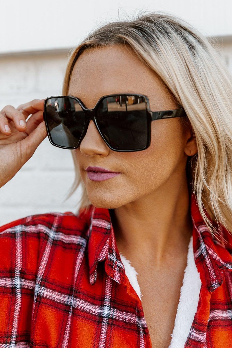 Carolina Herrera 55mm Gradient Square Sunglasses Product Image