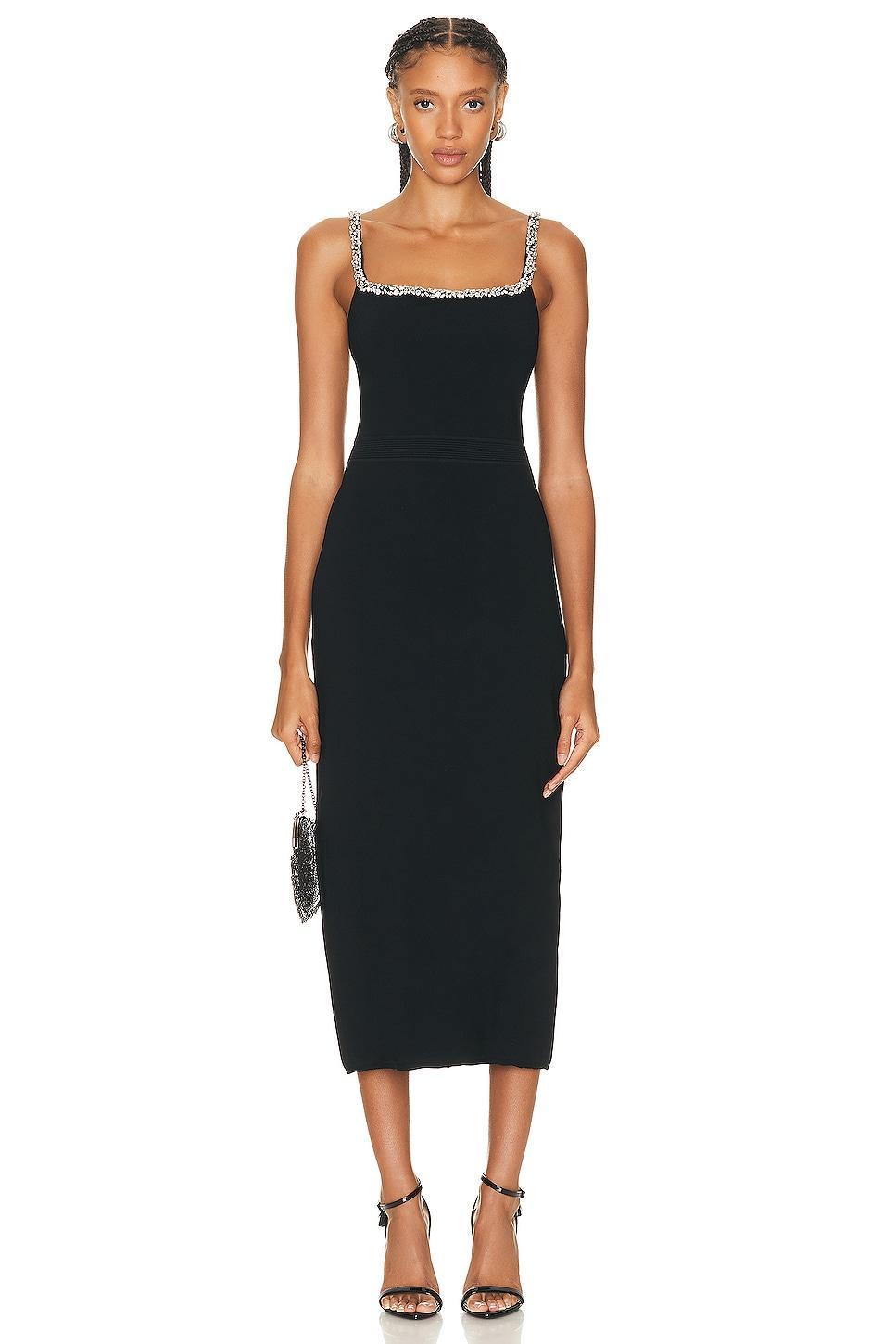 Womens Marci Beaded Knit Midi Dress Product Image