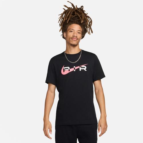 NIKE Mens  Nsw Sw Air Graphic T-shirt In Black/pink Foam Product Image