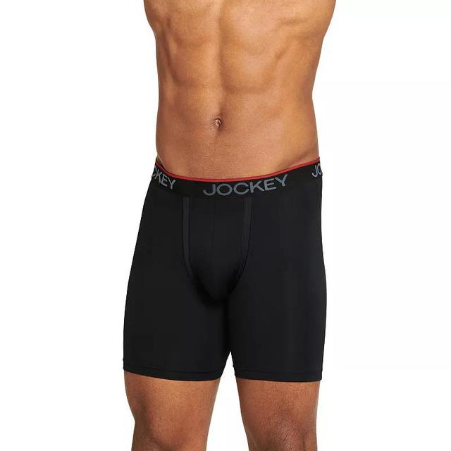 Mens Jockey Chafe-Proof Pouch Microfiber 6 3-Pack +1 Bonus Boxer Briefs Product Image