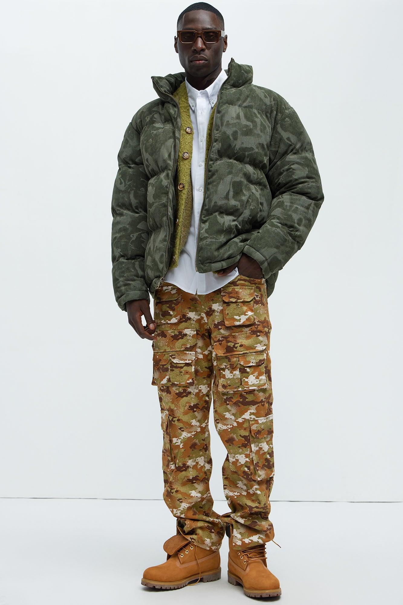 Medley Puffer Jacket - Green Product Image