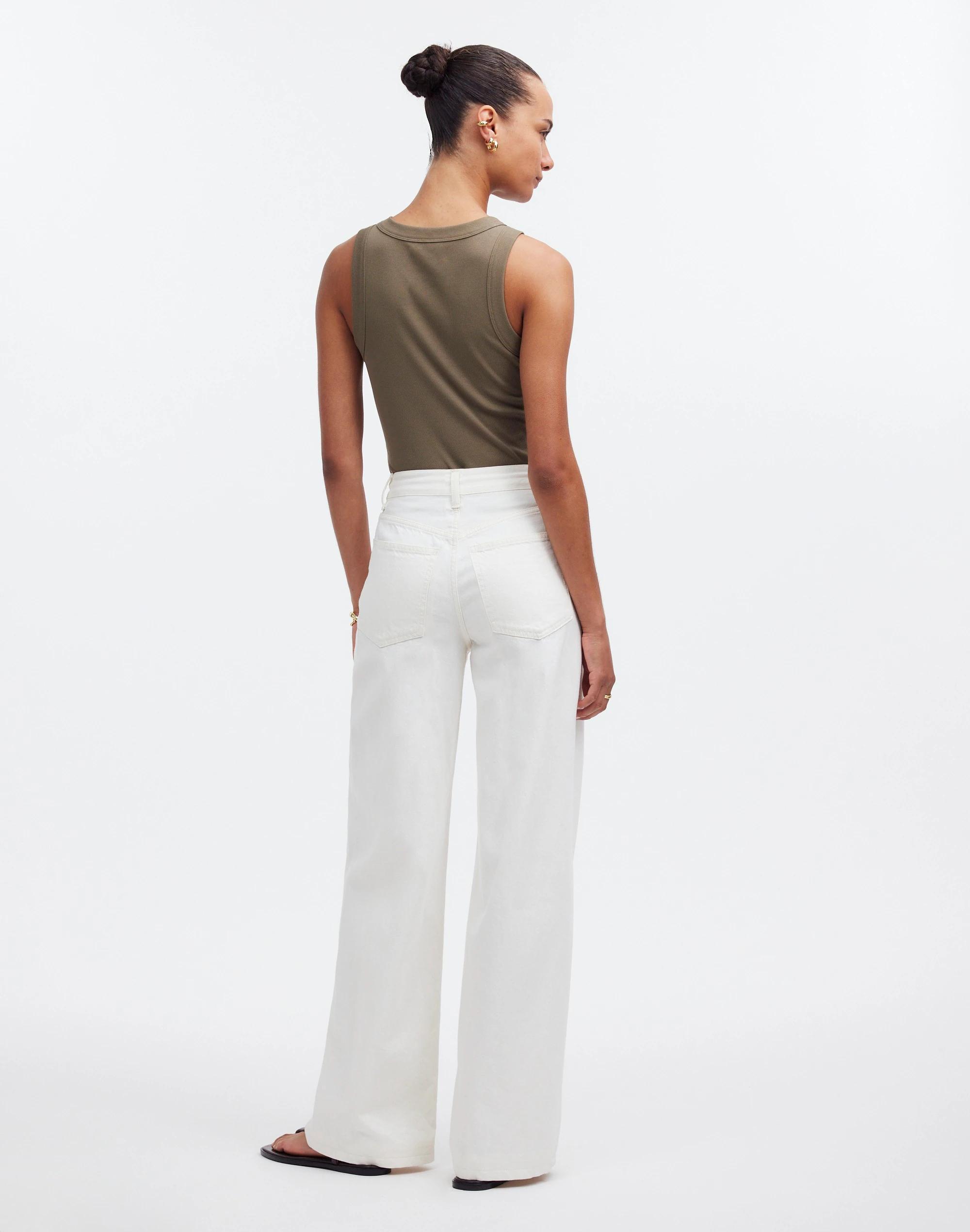 Superwide-Leg Jeans in Vintage Canvas: Drawstring Edition Product Image