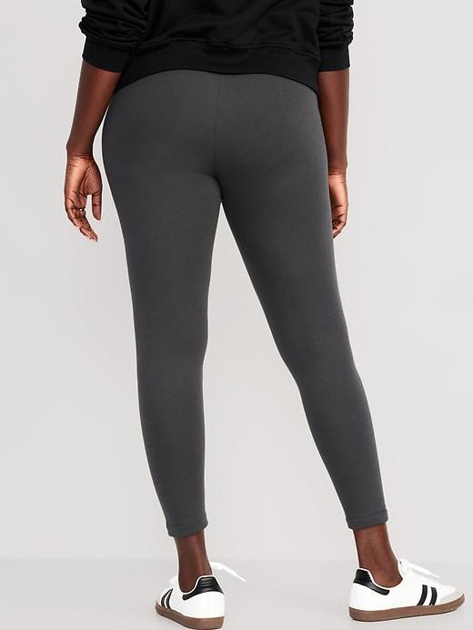 High-Waisted Fleece-Lined Leggings Product Image