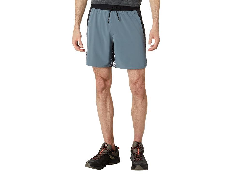 Smartwool Active Lined 7'' Shorts Blue Mica Stone) Men's Clothing Product Image