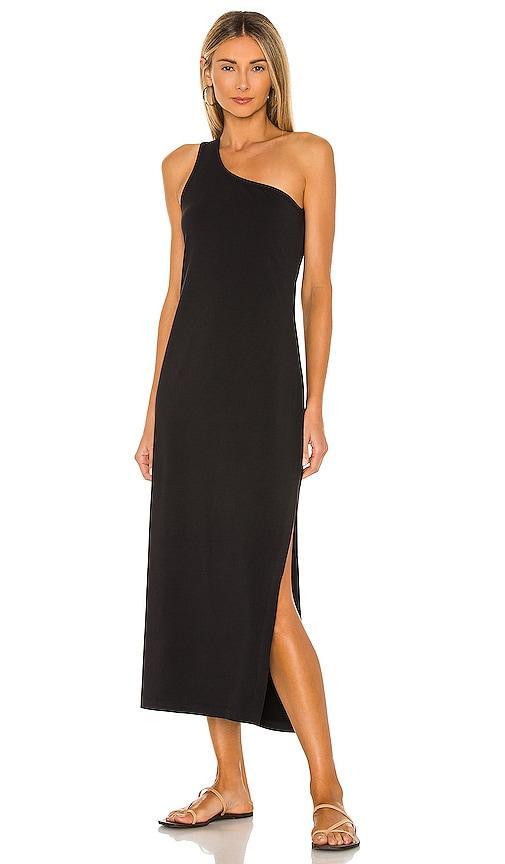 Seafolly One Shoulder Jersey Midi Dress Size L, XS. Product Image