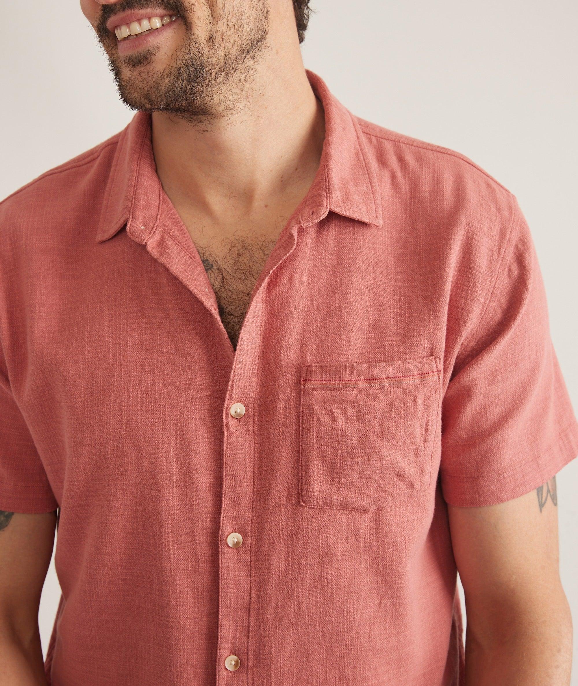 Stretch Selvage Short Sleeve Shirt Product Image