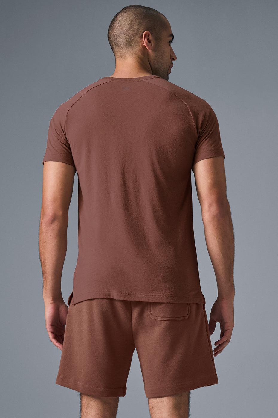 The Triumph Crew Neck Tee - Chestnut Male Product Image