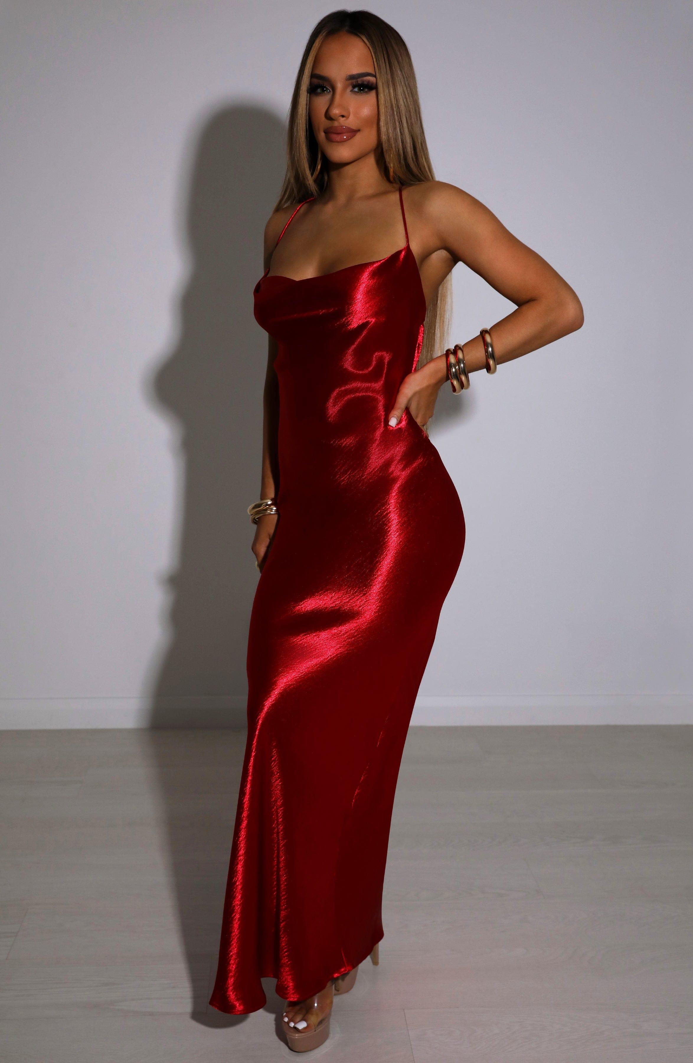 Leilani Maxi Dress - Red Product Image