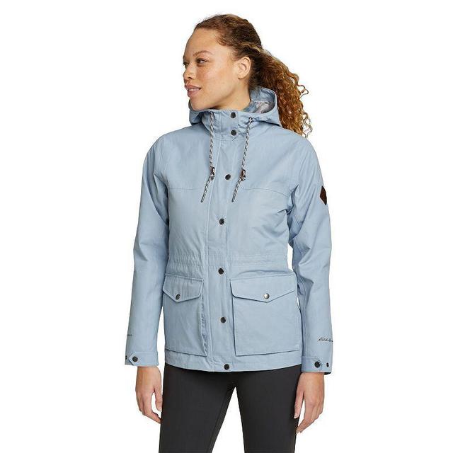 Womens Eddie Bauer Charly Jacket Blue Grey Product Image