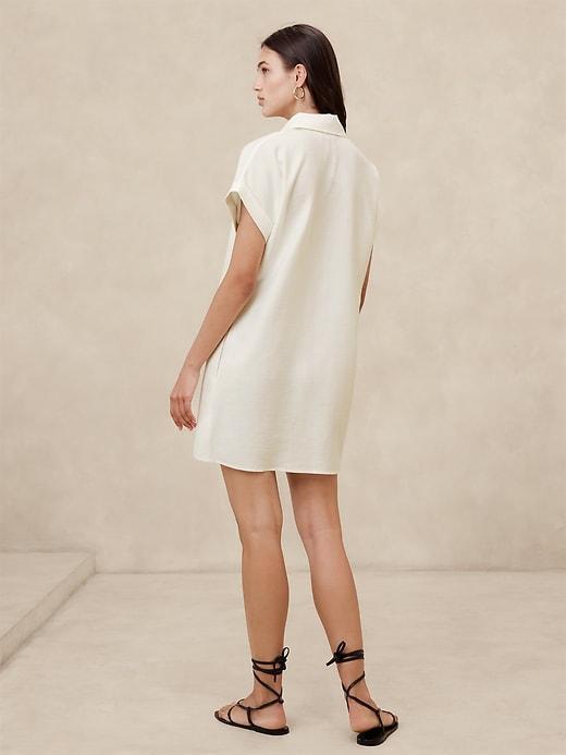 Plain Weave Mini Dress Product Image