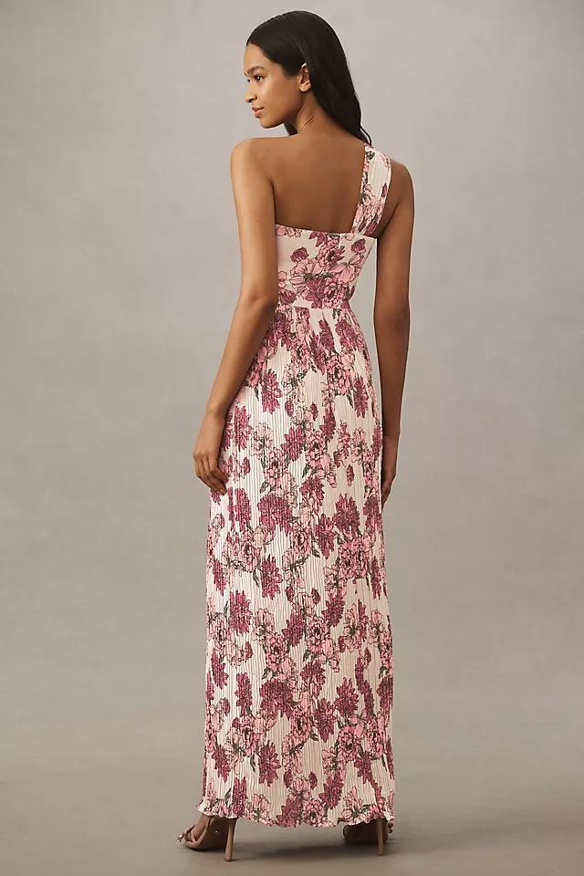 Dress The Population Idalia Floral One-Shoulder Maxi Dress Product Image