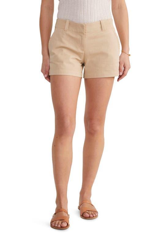 vineyard vines Herringbone Stretch Cotton Shorts Product Image