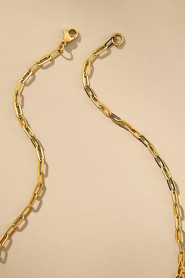 Paperclip Mixed Charm Necklace Product Image