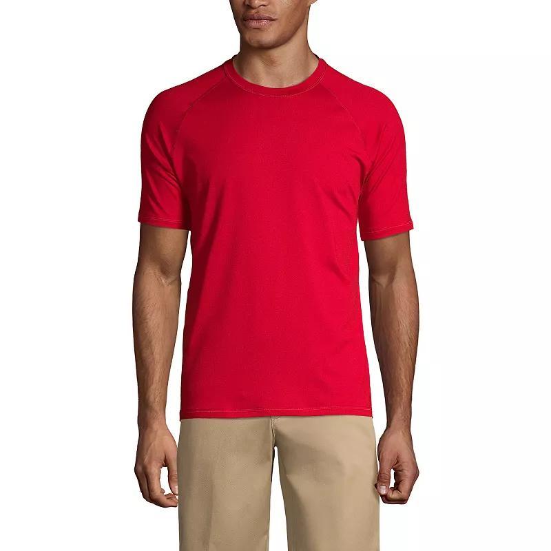 Mens Lands End School Uniform Short Sleeve Active Tee Product Image