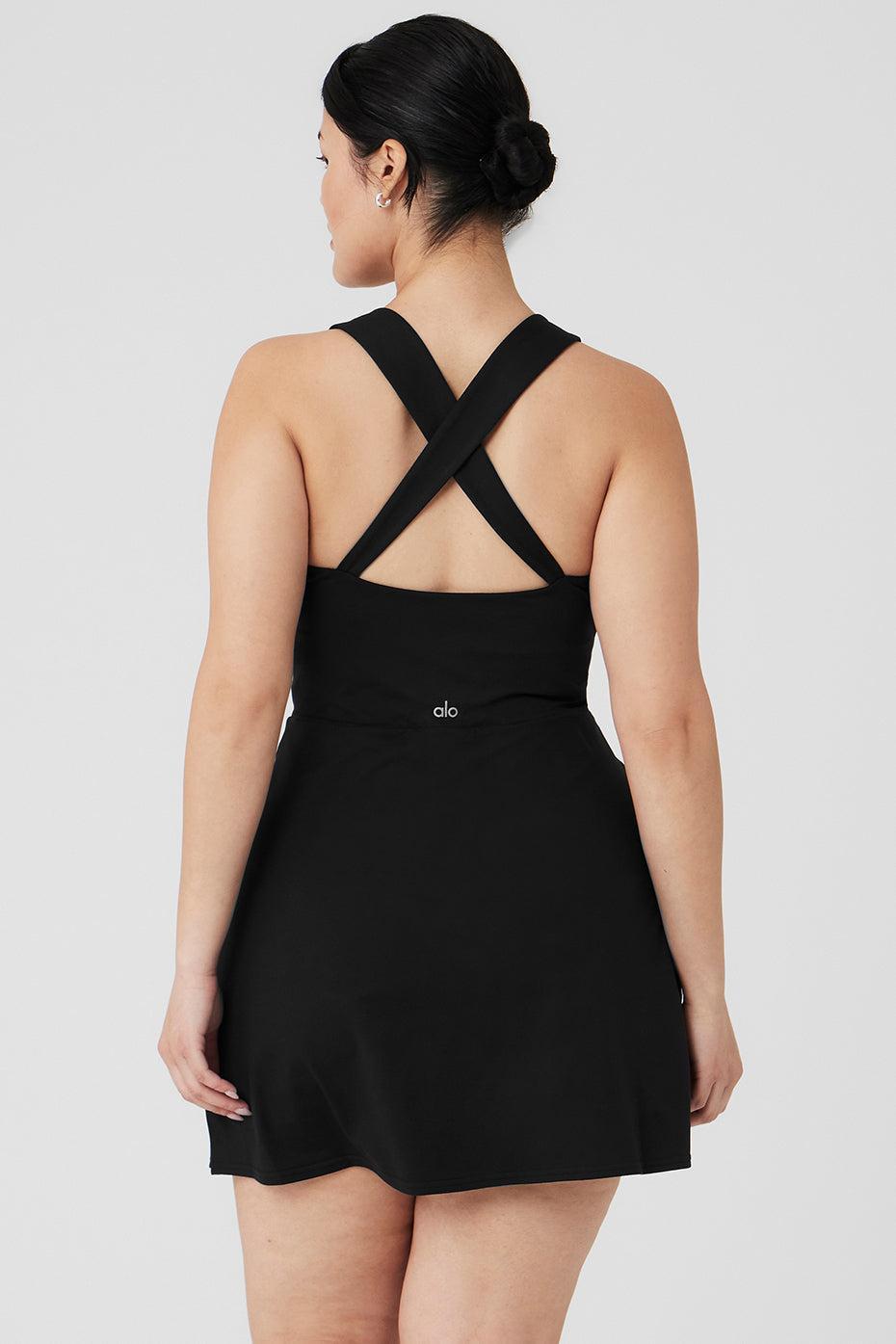 Alosoft Showcase Dress - Black Product Image