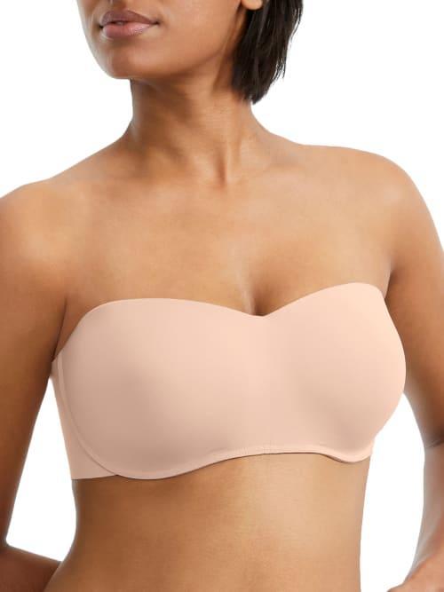 Maidenform Womens Pure Comfort Wireless Strapless Bandeau Bra DM7685 Product Image