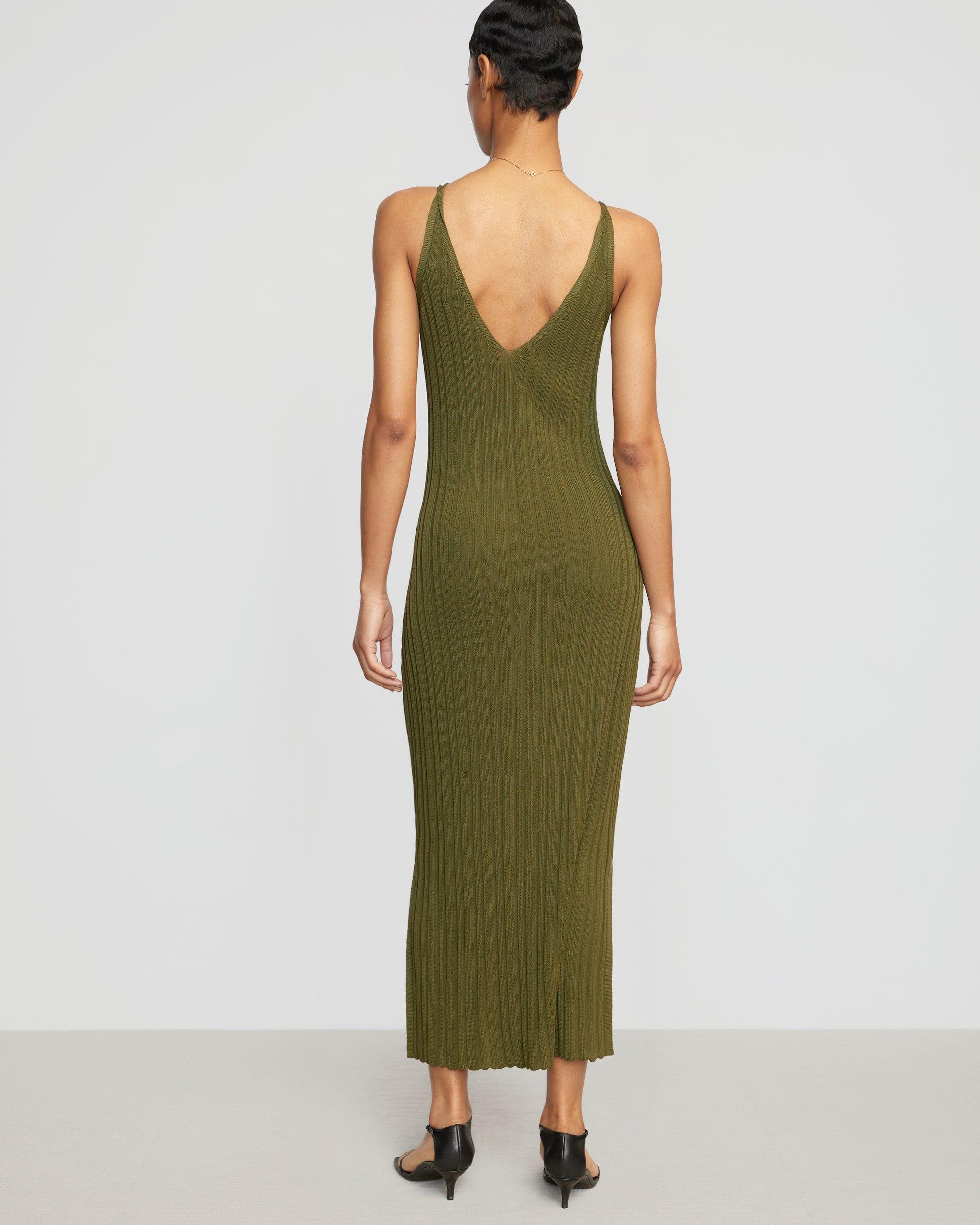 Estella Ribbed Tank Dress Product Image