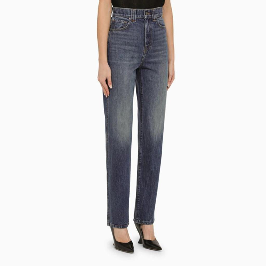 KHAITE Shalbi High-rise Straight-leg Jeans In Stinson Product Image