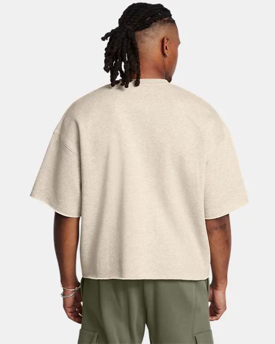 Men's UA Icon Fleece Short Sleeve Crew Product Image