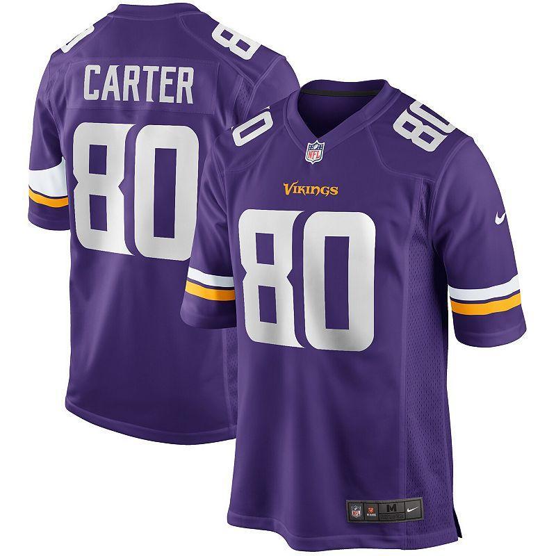 Mens Nike Cris Carter Minnesota Vikings Game Retired Player Jersey Product Image