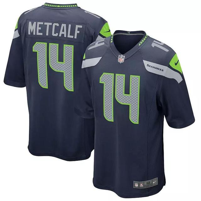 Mens Nike DK Metcalf College Seattle Seahawks Game Jersey Blue Product Image