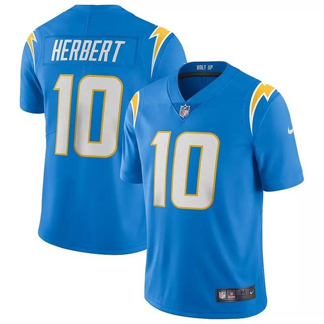 Mens Nike Justin Herbert Powder Blue Los Angeles Chargers Vapor Limited Jersey Product Image