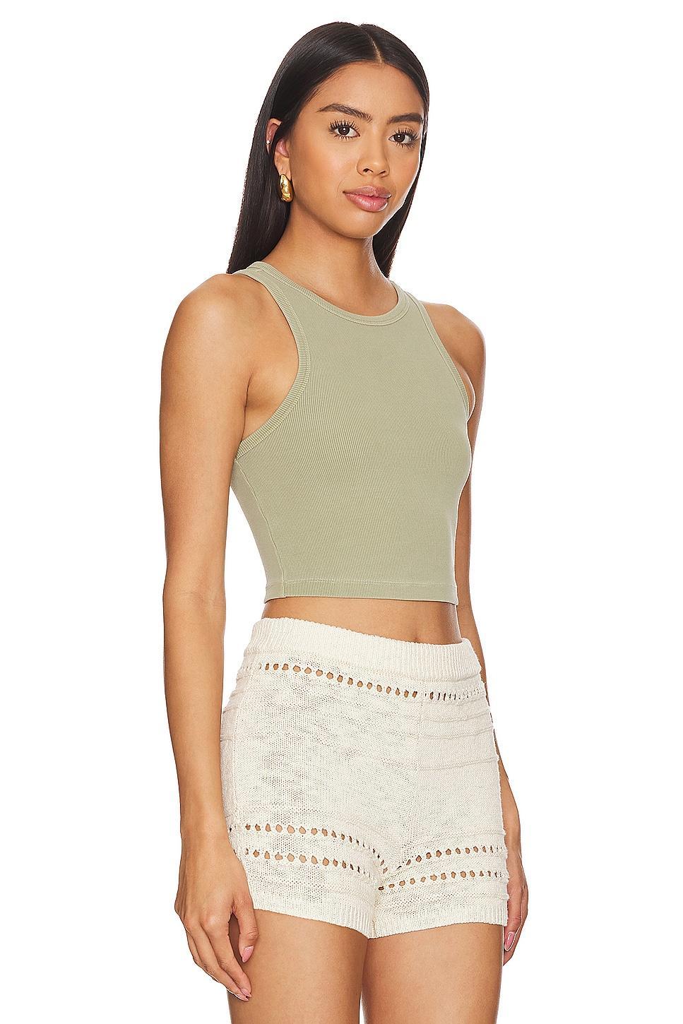 Green The Gigi Crop Tank Tularosa Product Image