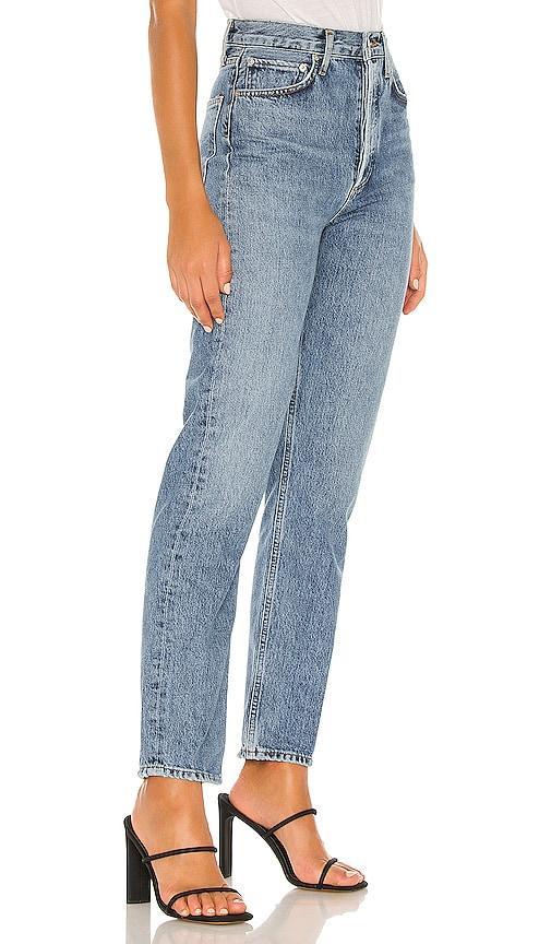 AGOLDE Womens 90s Pinch High Waist Straight Leg Organic Cotton Jeans Product Image